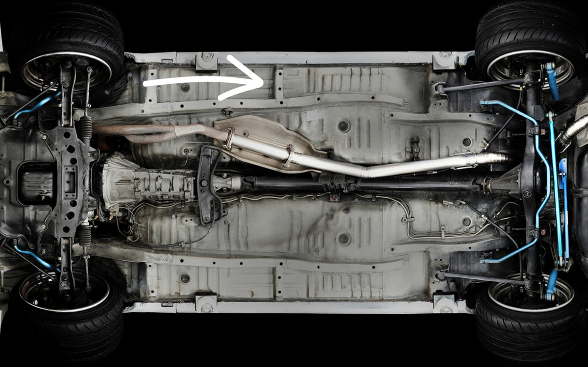 AE86 frame rail center box LH
