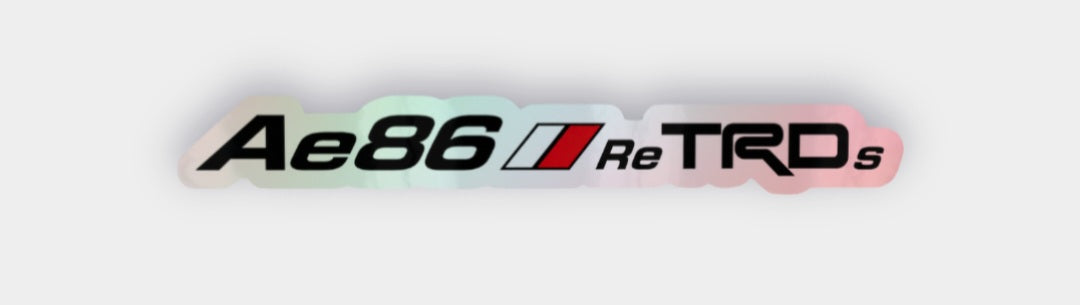 Ae86 ReTRDs sticker